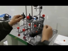 Máquina de testes da temperatura de VICAT para plásticos com controle de temperatura de ±0.2°C