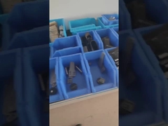 Teste de curvatura por servo-electro-hidráulico controlado por computador