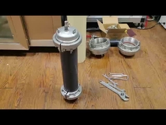 Máquina de Teste de Pressão Hidrostática XGJ-25M 0-10MPA com Display LCD