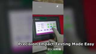 新1 Equipamento de teste de martelo de queda