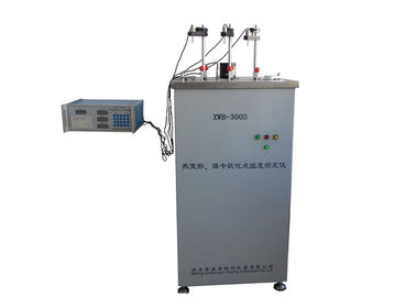 Professional XWB-300B HDT VICAT Tester , HDT Testing Machine 3 Sample Frame Number