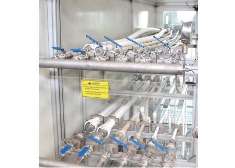 CHW-63M Plastic Pipe System Testing Machine with Touch Screen Display PLC Control and ±0.5°C Temperature Accuracy