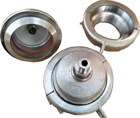 tomada hidrostática dos tampões de extremidade de 50mm para o verificador da pressão de estática da tubulação