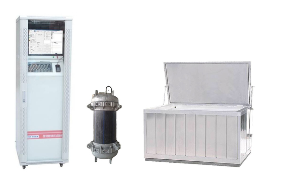 Máquina de teste ISO9001 da tubulação do Pvc do Pe do controle de Intelligentized hidro