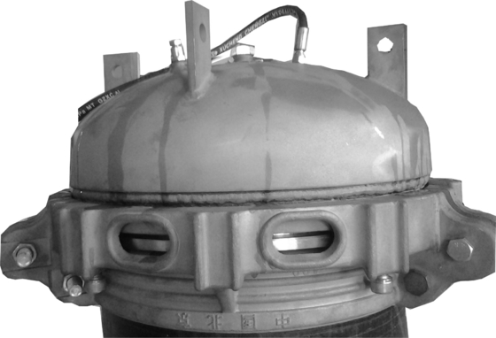 Fechamentos hidrostáticas da tomada de Dn400mm para testes de pressão internos das tubulações do Pe do Pvc