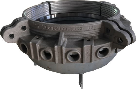 A energia hidráulica de Dn500mm obstrui tampões de extremidade para testes hidrostáticas com selo da borracha de silicone