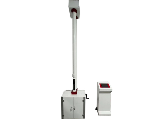 Tubos termoplásticos Equipamento de teste de martelo de queda Método de relógio redondo