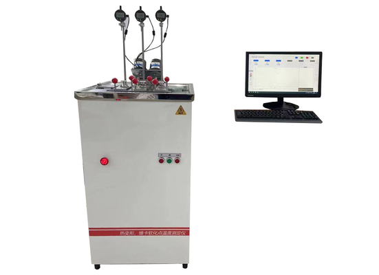 Máquina de teste Iso 75 Astm D 648 Hdt Vicat em deformação térmica