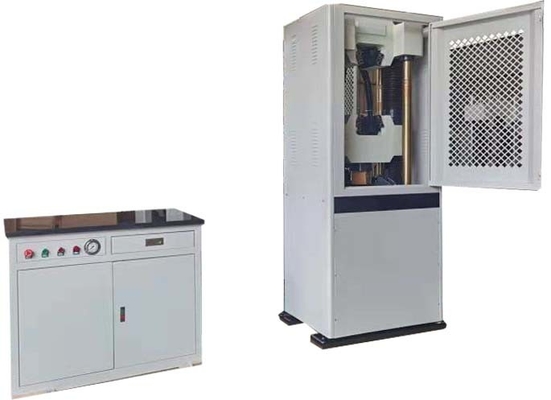 Máquina controlada servo hidráulica do universal do Iso para testes de corte de dobra da compressão