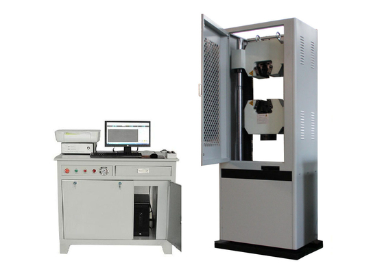 máquina de teste 600kN universal hidráulica com o certificado rastreável da calibração