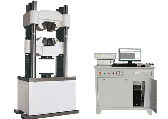 Máquina de ensaio servo-hidráulica de 1000 kn, controlada por computador, para barra de aço