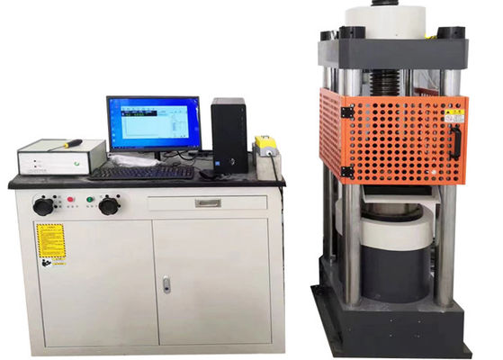Teste de resistência ao concreto YAW-2000 controlado por PC