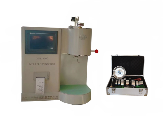 Máquina de ensaio de índice de fluxo de fusão de PS de plástico MFI ISO 1133 ASTM D 1238