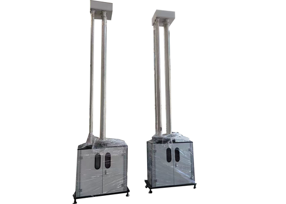 200 mm-2000 mm Altura de impacto Caixa Equipamento de teste de martelo Sistema de vácuo para tubos de plástico