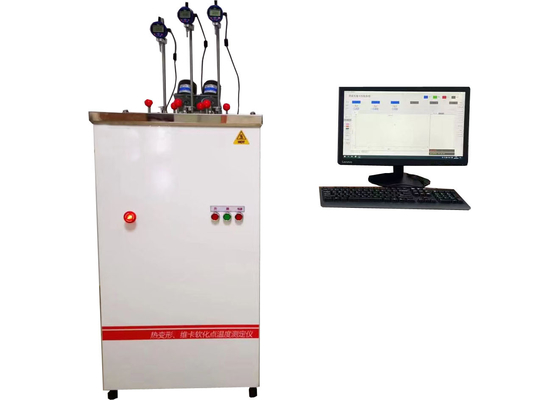 Máquina de ensaio HDT Vicat para ensaio de temperatura de deformação