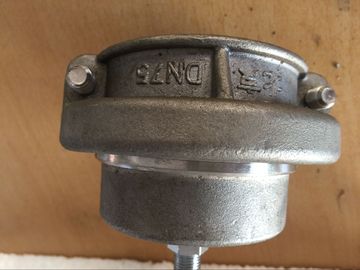 Tampões de extremidade plásticos mentais da tubulação do Pvc de 75mm parcialmente em volta da superfície do revestimento do níquel da forma do potenciômetro