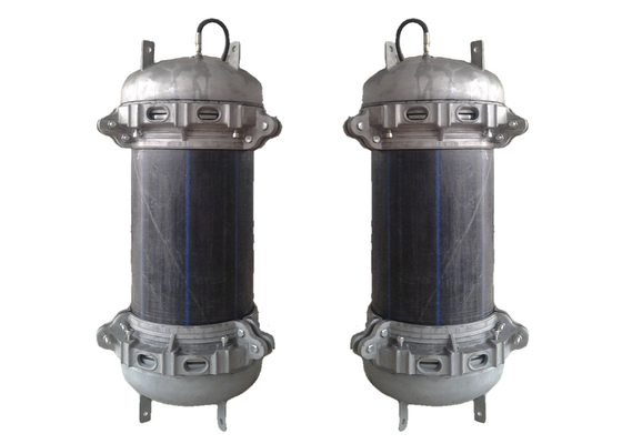 DN 400 mm Caps de extremo de tubos de plástico com parafusos de fixação, válvula de ventilação e anel de vedação para composição estrutural