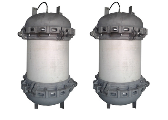 DN 630mm Fecho final de tubo PE Selo de ensaio de pressão dentro das normas ASTM D 1598/1599