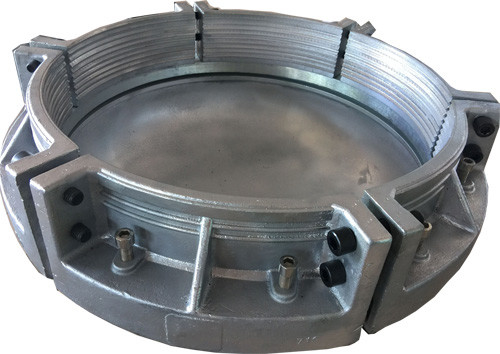 DN 710mm PE PVC Tubos de borracha para ensaio hidrostático com normas ASTM D 1598/1599