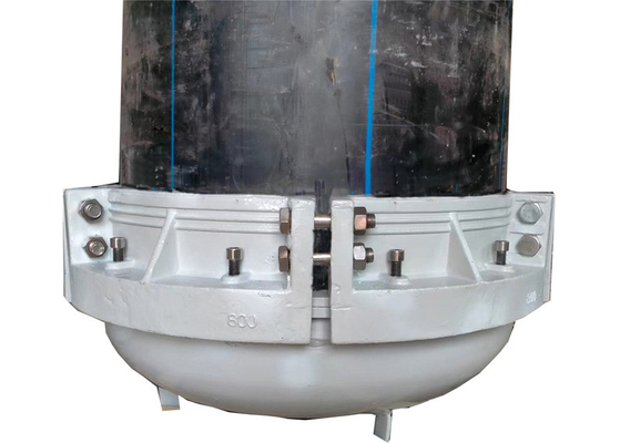 DN 800 mm Fecho de tampão hidrostático de ensaio para tubos de plástico de PVC com normas ASTM D 1598/1599