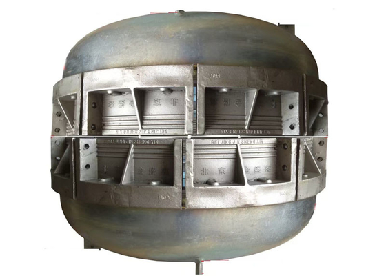 DN 1400mm Tubos de plástico Caps de fim com A-tipo estrutura fixação para a máxima durabilidade