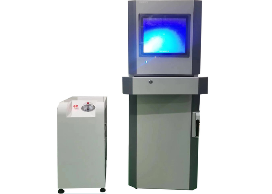 Equipamento para ensaio da resistência à pressão hidrostática e da resistência à ruptura de tubos de polietileno reforçados com aço utilizados no abastecimento de água