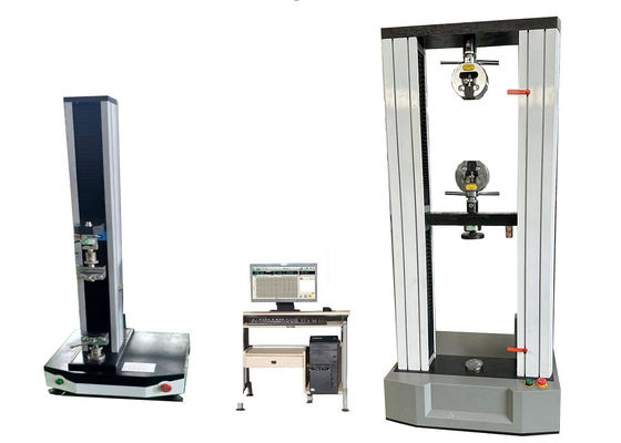 Máquina de ensaio universal elétrica de 10KN com resolução de deslocamento do feixe transversal de 0,001 mm para ensaio e controle de materiais