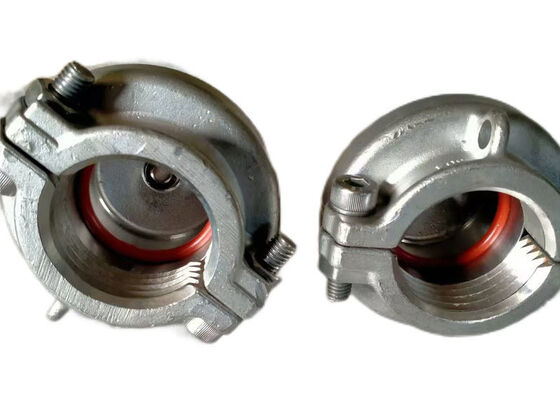 Tampas de extremidade de tubo de plástico resistente com um tipo de acessório de estrutura adequado para pressão hidrostática e testes de ruptura