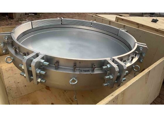 Vedação de tampas de extremidade de tubo de plástico para testes hidrostáticos com opções de diâmetro de braçadeira cobrindo faixa de 16 a 1600 milímetros