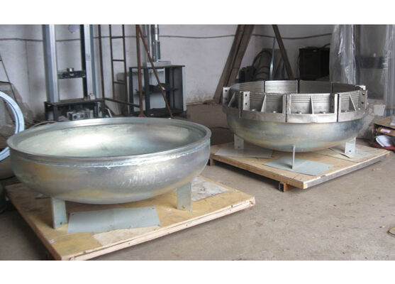 Tampas de extremidade de tubo de plástico DN 1400 mm com dispositivo de estrutura tipo A para máxima durabilidade e resistência a pressão ultra-alta