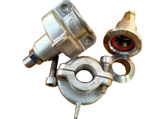 Tampas de extremidade de tubo de plástico fortes DN 20mm PP-R com pressão máxima 12 MPA usadas para testes hidrostáticos e soluções de vedação de tubos