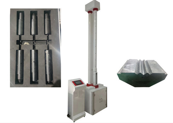 Equipamento de teste de martelo de queda para realização de testes de impacto em tubos de plástico, cerâmica de vidro e outros materiais não metálicos com mecanismo