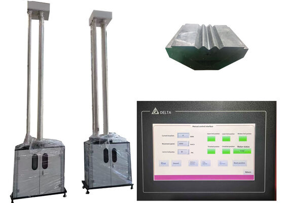 Equipamento de teste de martelo de queda em conformidade com métodos de teste internacionais, fornecendo testes de impacto precisos para tubos de plástico