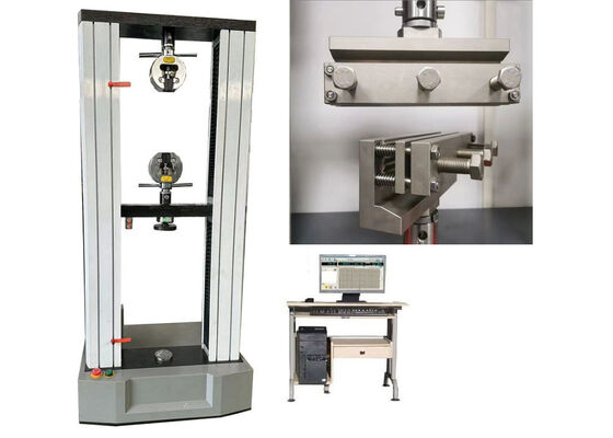 Máquina de teste universal eletrônica que fornece resultados consistentes em testes de compressão de tração e resistência à flexão