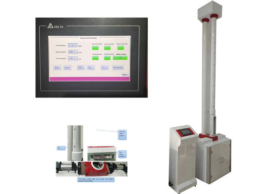 Equipamento de teste de martelo usado em laboratórios e linhas de produção para garantir a conformidade do material com os padrões da indústria