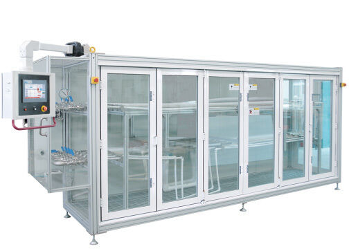 Máquina de Teste de Sistema de Tubulação Plástica CHW-63M com Display de Tela Sensível ao Toque, Controle PLC e Precisão de Temperatura de ±0,5°C