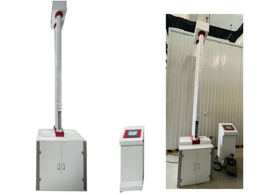 Equipamento de teste de martelo projetado para avaliar durabilidade e resistência de materiais sob condições de impacto controladas