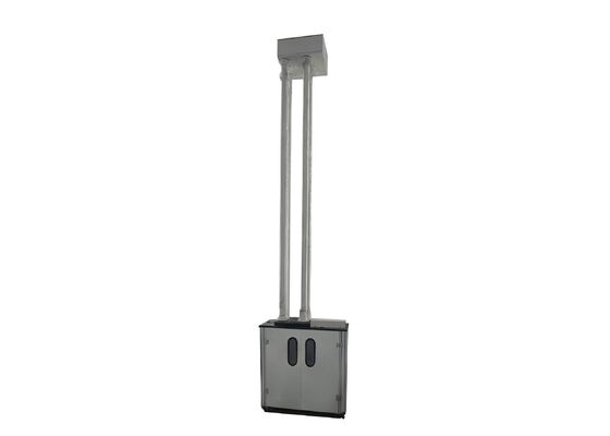 Equipamento de teste de martelo usado em laboratórios e linhas de produção para avaliar a resistência do material e a integridade estrutural