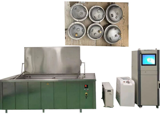 Testador de pressão hidrostática de tubo de plástico ISO 1167 para pressão constante e teste de ruptura, equipado com tampas de teste