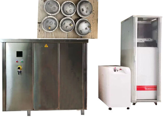 Máquina de teste de pressão hidrostática multiestação para tubos de plástico e compostos, pressão constante e equipamento de teste de ruptura