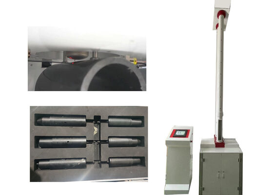 Equipamento de teste de martelo de queda, testador de impacto externo para tubos de plástico e teste de resistência ao impacto de materiais de engenharia não metálicos