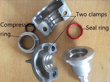 diâmetro exterior plástico do teste de pressão 65*65mm da tubulação de Fpr dos tampões de extremidade da tubulação do Pvc do φ 25mm
