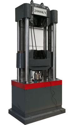 UTM automatizou a carga máxima hidráulica servo da estrutura 2000KN das colunas da máquina de testes 6