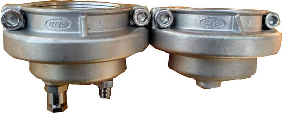 O Iso passou tampões de extremidade do metal de 75mm para a tubulação do Pe do Pvc