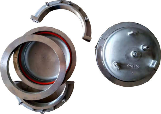 tampões de extremidade plásticos da tubulação de φ180mm para líquidos do transporte